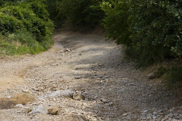 Gravel Road Pothole Repair in Pocatello