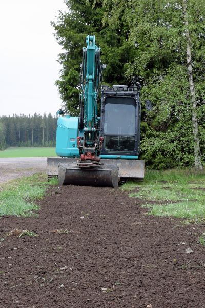 Backhoe Grading in Pocatello