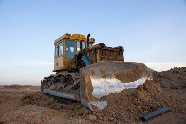 Bulldozer Land Grading in Pocatello