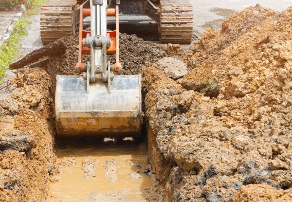 Water Line Digging in Pocatello