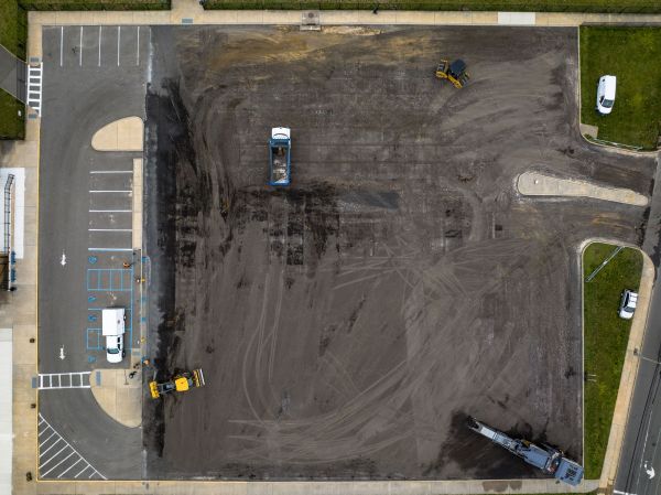 Parking Lot Excavation in Pocatello