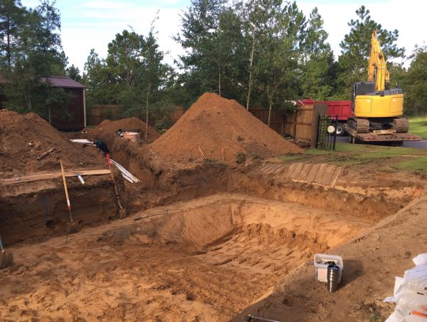 Pool Site Excavation in Pocatello
